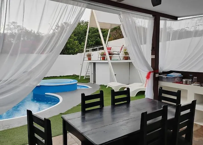 Villalore Piscina Exclusiva Bbq Ac Max 11 Personas 5min Playas Villa Carpintero